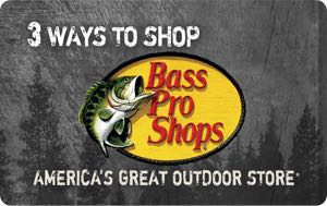 Earn free Bass Pro Shops gift card